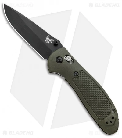 Benchmade Griptilian AXIS Lock Knife Olive Drab (3.45" Black) 551BKOD-154CM 3 Benchmade Griptilian AXIS Lock Knife Olive Drab (3.45" Black) 551BKOD-154CM