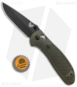Benchmade Griptilian AXIS Lock Knife Olive Drab (3.45" Black) 551BKOD-S30V -Knives Benchmade Store Benchmade Griptilian AXIS Lock Olive Drab Black 551BKOD S30V BHQ 6200 jr bottlecap