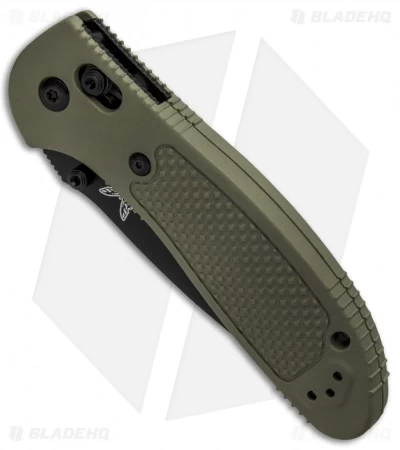 Benchmade Griptilian AXIS Lock Knife Olive Drab (3.45" Black) 551BKOD-154CM 4 Benchmade Griptilian AXIS Lock Knife Olive Drab (3.45" Black) 551BKOD-154CM - Image 2
