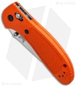 Benchmade Griptilian AXIS Lock Knife Orange (3.45" Satin) 551-ORG-154CM -Knives Benchmade Store Benchmade Griptilian AXIS Lock Orange Satin 551 ORG S30V BHQ 3561 jr spine 1