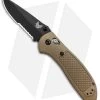 Benchmade Griptilian AXIS Lock Knife Sand (3.45" Black Serr) 551SBKSN-S30V -Knives Benchmade Store Benchmade Griptilian AXIS Lock Sand Black Serr 551SBKSN S30V BHQ 3334 jr 1