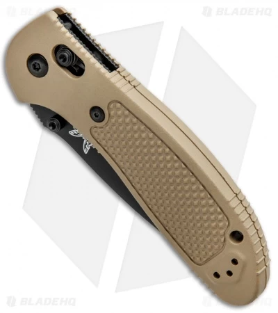 Benchmade Griptilian AXIS Lock Knife Sand (3.45" Black Serr) 551SBKSN-154CM 4 Benchmade Griptilian AXIS Lock Knife Sand (3.45" Black Serr) 551SBKSN-154CM - Image 2