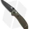 Benchmade Griptilian AXIS Lock Knife Olive Drab (3.45" Black) D2 -Knives Benchmade Store Benchmade Griptilian Manual Axis Lock D2 OD Green Black 551BKODD2 BHQ 5370 jr