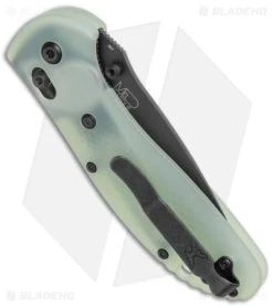 Benchmade Griptilian Tanto Lm Ed. AXIS Lock Knife Jade G-10 (3.25" Black M4) 8 Benchmade Griptilian Tanto Lm Ed. AXIS Lock Knife Jade G-10 (3.25" Black M4) -Knives Benchmade Store Benchmade Griptilian Tanto Limited Edition AXIS Lock Jade G 10 Black BHQ 175590 jr side