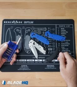 Benchmade Griptilian AXIS Lock Knife Black (3.45" Satin) 551-S30V 19 Benchmade Griptilian AXIS Lock Knife Black (3.45" Satin) 551-S30V -Knives Benchmade Store Benchmade Griptilian shop mat BHQ kp desk top web