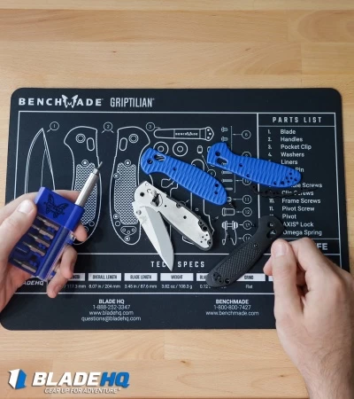 Benchmade Griptilian AXIS Lock Knife Black (3.45" Satin) 551-S30V 11 Benchmade Griptilian AXIS Lock Knife Black (3.45" Satin) 551-S30V - Image 9