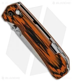 Benchmade Grizzly Creek Axis Lock Knife Orange/Black G10 (3.5" Satin) 15060-1801 -Knives Benchmade Store Benchmade Grizzly Creek Axis Lock Orange Black G 10 Satin 15060 1801 BHQ 88091 jr spine