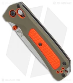 Benchmade Grizzly Ridge AXIS Lock Knife (3.5" Stonewash) 15061 -Knives Benchmade Store Benchmade Grizzly Ridge SW BHQ 78769 er spine