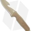 Benchmade H2O Fixed Blade Dive Knife Tan Santoprene (3.5" Tan Serr) -Knives Benchmade Store Benchmade H20 Fixed Blade Dive Tan 112SSN Tan Coated Serr BHQ 123893 jr