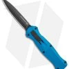 Benchmade Infidel OTF Automatic Knife Blue Aluminum (3.91" Black) 3300BK-2001 -Knives Benchmade Store Benchmade Infidel Dagger OTF Auto Blue aluminum 3300BK 2001 BHQ 114880 jr