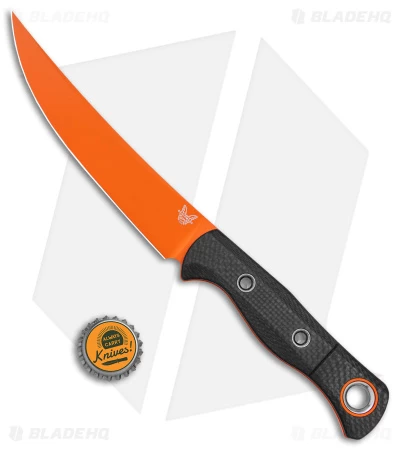 Benchmade Meatcrafter Hunting Fixed Blade Knife CF (6.1" Orange) 15500OR-2 7 Benchmade Meatcrafter Hunting Fixed Blade Knife CF (6.1" Orange) 15500OR-2 - Image 5