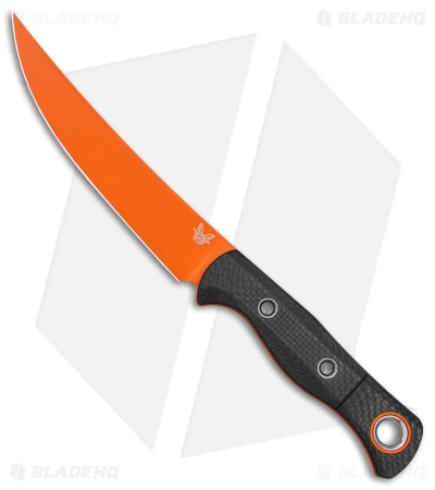 Benchmade Meatcrafter Hunting Fixed Blade Knife CF (6.1" Orange) 15500OR-2 3 Benchmade Meatcrafter Hunting Fixed Blade Knife CF (6.1" Orange) 15500OR-2