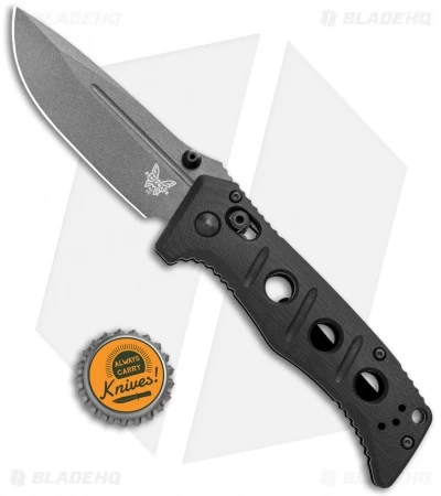 Benchmade Mini Adamas AXIS Lock Knife Black G-10 (3.3" Gray) 273GY-1 6 Benchmade Mini Adamas AXIS Lock Knife Black G-10 (3.3" Gray) 273GY-1 - Image 4