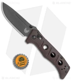Benchmade Mini Adamas AXIS Lock Knife Burgundy Micarta (3.3" Black) 273BK-2201 -Knives Benchmade Store Benchmade Mini Adamas AXIS Lock Burgundy Red Micarta Black 273BK 2201 BHQ 137347 jr bottlecap