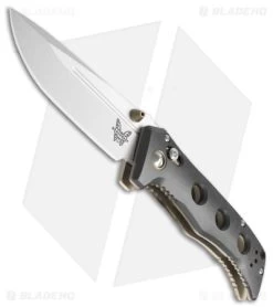 Benchmade Mini Adamas AXIS Lock Knife Carbon Fiber (3.3" Stonewash) 273-03
