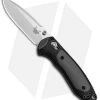 Benchmade 595 Mini Boost AXIS-Assist Knife Black/Gray (3.11" Satin) -Knives Benchmade Store Benchmade Mini Boost AXIS Assist Black Gray 595 BHQ 78758 jr