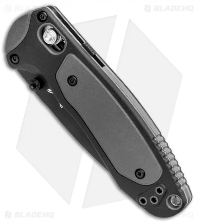 Benchmade 595SBK Mini Boost AXIS-Assist Knife Black/Gray (3.11" Black Serr) 4 Benchmade 595SBK Mini Boost AXIS-Assist Knife Black/Gray (3.11" Black Serr) - Image 2