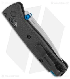 Benchmade Mini Bugout AXIS Lock Knife Carbon Fiber (2.8" Satin S90V) 533-3 8 Benchmade Mini Bugout AXIS Lock Knife Carbon Fiber (2.8" Satin S90V) 533-3 -Knives Benchmade Store Benchmade Mini Bugout AXIS Lock CF Satin BHQ 137281 jr side
