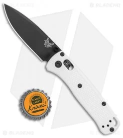 Benchmade Mini Bugout AXIS Lock Knife White (2.82" Black) 533BK-1 -Knives Benchmade Store Benchmade Mini Bugout AXIS Lock White Black 533BK 1 BHQ 104889 jr bottlecap
