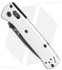 Benchmade Mini Bugout AXIS Lock Knife White (2.82" Black) 533BK-1 -Knives Benchmade Store Benchmade Mini Bugout AXIS Lock White Black 533BK 1 BHQ 104889 jr spine
