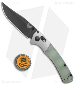 Benchmade Mini Crooked River Limited Edition Knife Jade G-10 (3.25" Black M4) -Knives Benchmade Store Benchmade Mini Crooked River Limited Edition AXIS Jade G 10 Black BHQ 175592 jr bottlecap