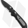 Benchmade Mini Freek AXIS Lock Knife Black/Gray (3" Black Serr) 565SBK 1 Benchmade Mini Freek AXIS Lock Knife Black/Gray (3" Black Serr) 565SBK -Knives Benchmade Store Benchmade Mini Freek AXIS Lock Black Gray Black Serr 565SBK BHQ 78913 jr