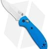 Benchmade Mini Griptilian AXIS Lock Knife Blue (2.91" Satin Serr) 556S-BLU-S30V 2 Benchmade Mini Griptilian AXIS Lock Knife Blue (2.91" Satin Serr) 556S-BLU-S30V -Knives Benchmade Store Benchmade Mini Griptilian AXIS Lock Blue Satin Serr 556S BLU S30V BHQ 3564 jr