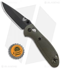 Benchmade Mini Griptilian AXIS Lock Knife Olive Drab (2.91" Black) 556BKOD-154CM -Knives Benchmade Store Benchmade Mini Griptilian AXIS Lock Olive Drab Black 556BKOD S30V BHQ 6217 jr bottlecap