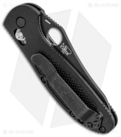 Benchmade Mini Griptilian Axis Lock Knife Black (2.91" Black) 555BK-S30V 8 Benchmade Mini Griptilian Axis Lock Knife Black (2.91" Black) 555BK-S30V -Knives Benchmade Store Benchmade Mini Griptilian Axis Lock 555BK Black PLN BHQ 92480 jr side