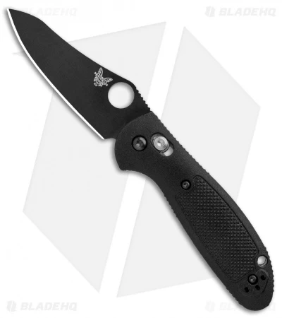 Benchmade Mini Griptilian Axis Lock Knife Black (2.91" Black) 555BK-S30V 3 Benchmade Mini Griptilian Axis Lock Knife Black (2.91" Black) 555BK-S30V