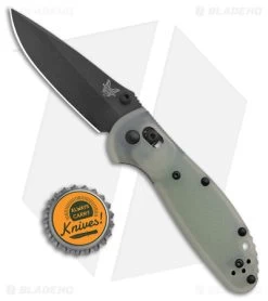 Benchmade Mini Griptilian Limited Edition AXIS Knife Jade G-10 (2.9" Black M4) -Knives Benchmade Store Benchmade Mini Griptilian Jade G 10 AXIS Lock Black BHQ 174372 jr bottlecap