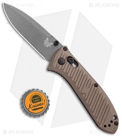 Benchmade Mini Presidio II Manual Knife Bronze Aluminum (3.2" Gray) 575GY- 2001 6 Benchmade Mini Presidio II Manual Knife Bronze Aluminum (3.2" Gray) 575GY- 2001 - Image 4