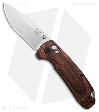 Benchmade North Fork AXIS Lock Knife Wood (2.97" Stonewash) 15031-2 3 Benchmade North Fork AXIS Lock Knife Wood (2.97" Stonewash) 15031-2