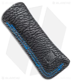 Benchmade Oeser Tengu Flipper Knife White/Black CF (2.8" Damasteel) 601-211 -Knives Benchmade Store Benchmade Oeser Tengu Flipper White Black CF Damasteel 601 211 BHQ 118555 jr sheath back