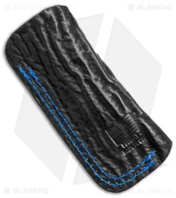 Benchmade Oeser Gold Class Tengu Tool Arctic Storm Fat CF (1.1" Dama) -Knives Benchmade Store Benchmade Oeser Tengu Tool White Black 1in Damasteel Multi Tool 602 211 BHQ 138208 td sheath side