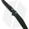 Benchmade Osborne 9400 Automatic Knife Green Aluminum (3.4" Black) -Knives Benchmade Store Benchmade Osborne 9400 AK Green Aluminum 3in Black BHQ 113245 td