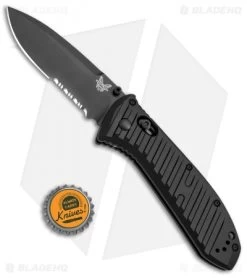 Benchmade 570SBK Presidio II AXIS Lock Folding Knife (3.7" Black Serr) 9 Benchmade 570SBK Presidio II AXIS Lock Folding Knife (3.7" Black Serr) -Knives Benchmade Store Benchmade Presidio II AXIS Black Serr 570SBK BHQ 51611 jr bottlecap