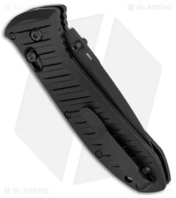 Benchmade 570SBK Presidio II AXIS Lock Folding Knife (3.7" Black Serr) 8 Benchmade 570SBK Presidio II AXIS Lock Folding Knife (3.7" Black Serr) -Knives Benchmade Store Benchmade Presidio II AXIS Black Serr 570SBK BHQ 51611 jr side