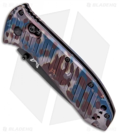 Benchmade Presidio II Limited Edition Knife Rustic (3.7" Black Serr) 570BK-1801 4 Benchmade Presidio II Limited Edition Knife Rustic (3.7" Black Serr) 570BK-1801 - Image 2