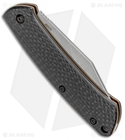 Benchmade Proper Clip Point Slip Joint Knife Carbon Fiber/FDE (2.8" SW) 318-2 5 Benchmade Proper Clip Point Slip Joint Knife Carbon Fiber/FDE (2.8" SW) 318-2 - Image 3