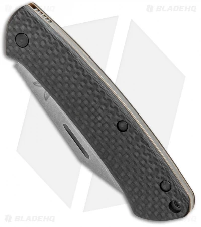 Benchmade Proper Clip Point Slip Joint Knife Carbon Fiber/FDE (2.8" SW) 318-2 4 Benchmade Proper Clip Point Slip Joint Knife Carbon Fiber/FDE (2.8" SW) 318-2 - Image 2