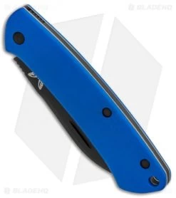 Benchmade Proper Slip Joint Knife Blue G-10 (2.8" Black) 319DLC-1801 -Knives Benchmade Store Benchmade Proper SJ Blue G 10 Black 319DLC 1801 BHQ 83445 jr spine