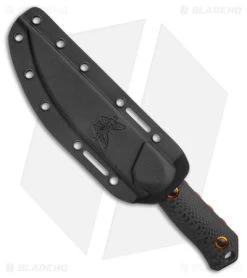 Benchmade Raghorn Hunting Fixed Blade Knife Carbon Fiber (4" Orange) 15600OR -Knives Benchmade Store Benchmade Raghorn Hunting Fixed Blade CF Orange BHQ 137229 jr sheath 2 2