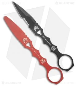 Benchmade SOCP Knife W/ Trainer Blade 178SBK-COMBO Black Sheath (3.22" Serr) -Knives Benchmade Store Benchmade SOCP Knife Trainer Black Sheath Serr 178SBK COMBO BHQ 19609 jr