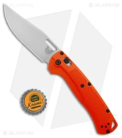 Benchmade Taggedout AXIS Lock Knife Orange Grivory (3.5" Stonewash) 15535 8 Benchmade Taggedout AXIS Lock Knife Orange Grivory (3.5" Stonewash) 15535 -Knives Benchmade Store Benchmade Taggedout AXIS Lock Orange Grivory SW BHQ 137283 jr bottlecap