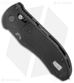 Benchmade Triage AXIS Lock Automatic Knife (3.58" Black Serr) 9170SBK -Knives Benchmade Store Benchmade Triage AXIS Lock Auto Black Serr 9170SBK BHQ 15157 jr spine