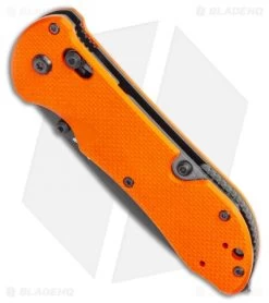 Benchmade Triage AXIS Lock Knife Orange G-10 (3.5" Black Serr) 916SBK-ORG -Knives Benchmade Store Benchmade Triage AXIS Lock Knife Orange G 10 3.5 Black Serr 916SBK ORG BHQ 9699 LS Spine
