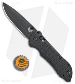 Benchmade 917BK-1901 Tactical Triage Axis Lock Knife Black G-10 (3.4" Black) -Knives Benchmade Store Benchmade Triage Axis Lock black G 10 Black 917BK 1901 BHQ 105736 jr bottlecap