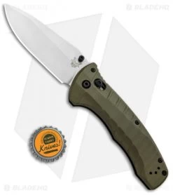 Benchmade Turret AXIS Lock Folding Knife OD Green G-10 (3.7" Satin) 980 -Knives Benchmade Store Benchmade Turret AIX Lock OD Green G 10 Satin 980 BHQ 92610 jr bottlecap