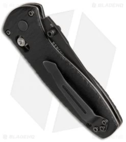 Benchmade Warn 587BK-1 Barrage Tanto Knife (2.94" Black) *Collection -Knives Benchmade Store Benchmade Warn Barrage Tanto 587BK 1 Collection BHQ 49409 jr side